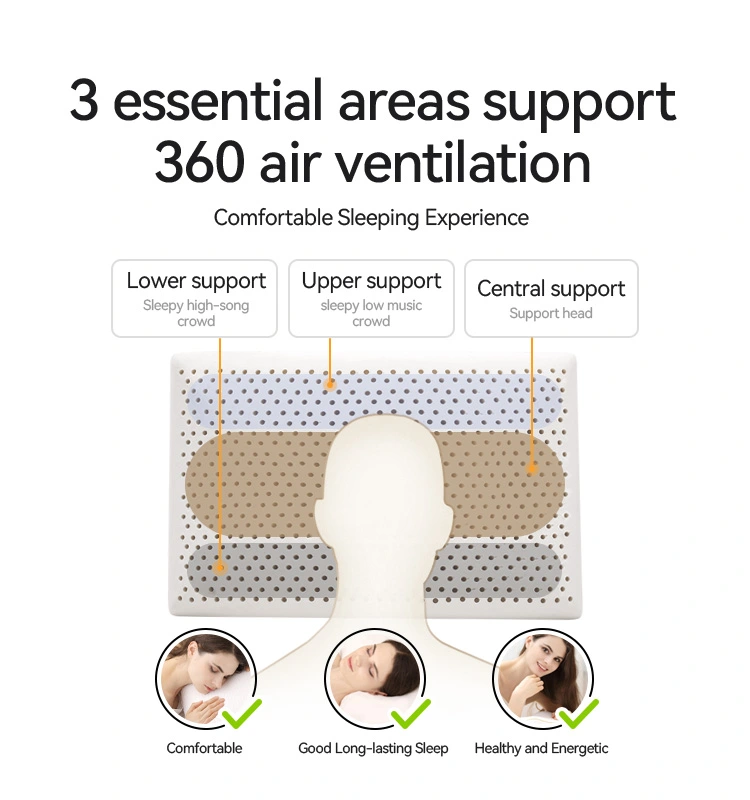 Queen Size Latex Bread Pillow